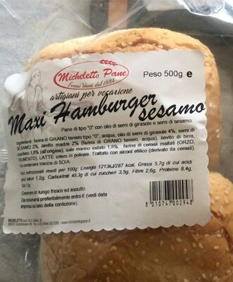 Maxi hamburgher sesamo