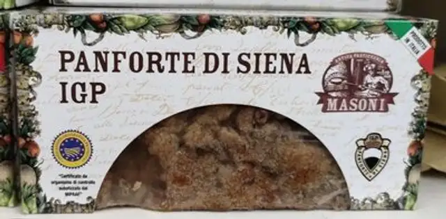 Panforte di Siena IGP front packaging