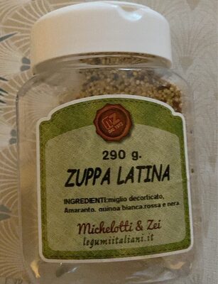 Zuppa latina front packaging