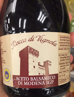 Rocca di Vignola Aceto Balsamico Di Modena IGP front packaging