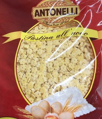 Pastina all’uovo front packaging