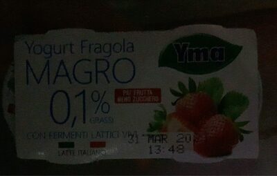 Yougurt fragola  magro
