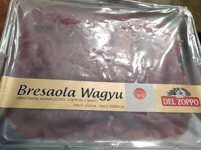 Bresaola di wagyu front packaging