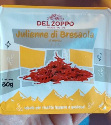 Julienne di bresaola di mazo