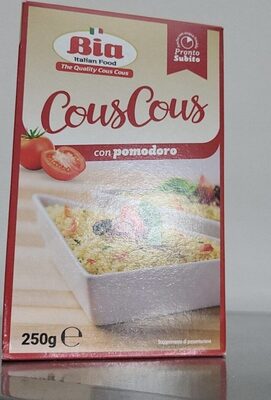 Cous cous pomodoro front packaging