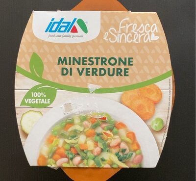 Minestrone di verdure front packaging