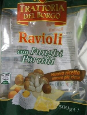 Ravioli con Funghi Porcini