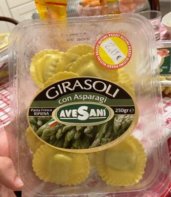 Girasoli con asparagi