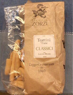 Trattini di pane classici front packaging