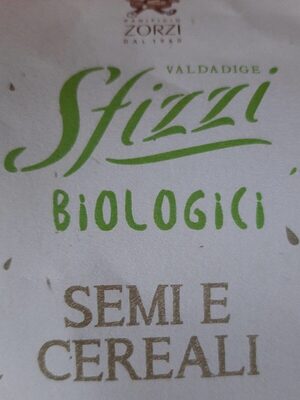 Sfizzi biologici front packaging