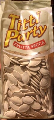 Frutta secca front packaging