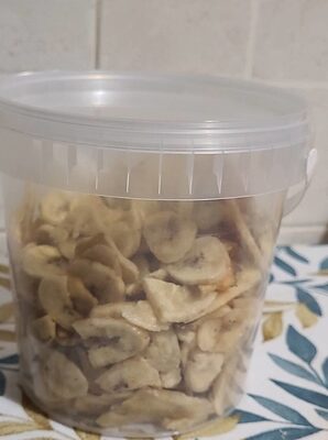 Banana chips front packaging