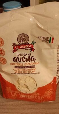 Farina di avena integrale istantanea