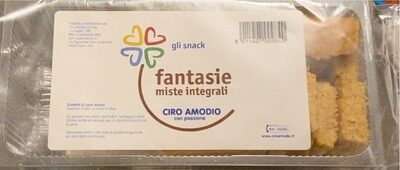 Gli snack fantasie miste integrali