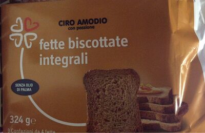 Fette biscottate front packaging