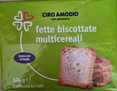 Fette biscottate multicereali