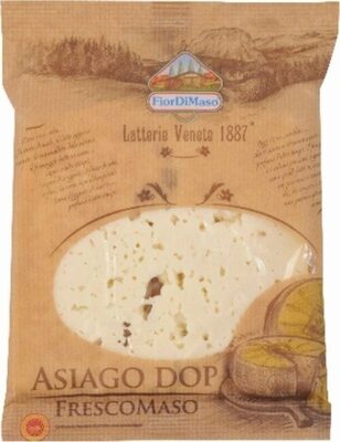Asiago dop frescomaso front packaging