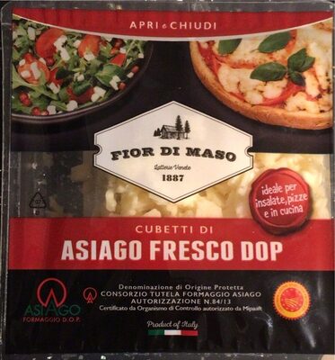 Fior di Maso cubetti di asiago feesco dop