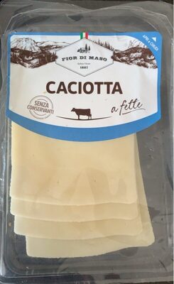 Caciotta a fette front packaging