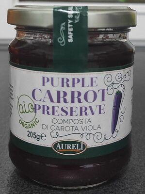 Purple Carrot Preserve Composta di carota viola