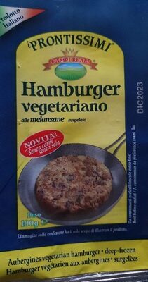 Hamburger vegetariano alle melanzane