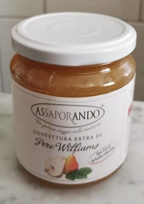Confettura extra di pere Williams
