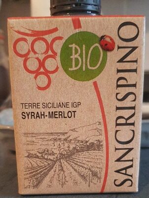 Syrah-merlot bio