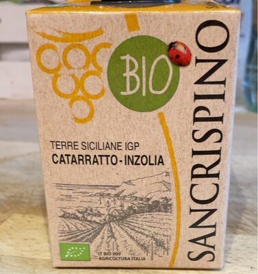 Terre siciliane igp Catarratto Inzolia front packaging