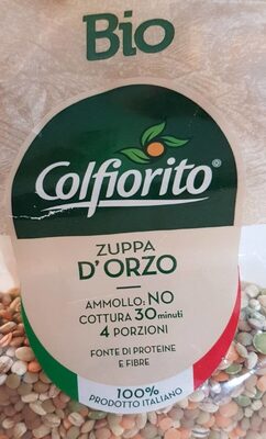 Zuppa d'orzo front packaging