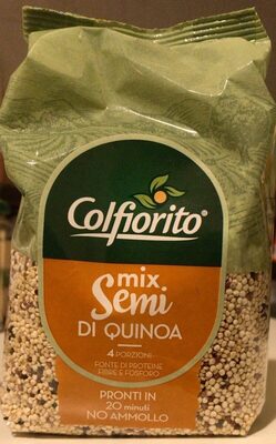Mix semi di quinoa front packaging