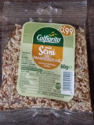 Mix semi per panificazione front packaging