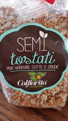 Semi tostati per verdure  cotte e crude  front packaging