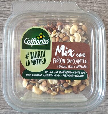 Con fiocchi croccanti di legumi