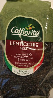Lenticchie nere front packaging