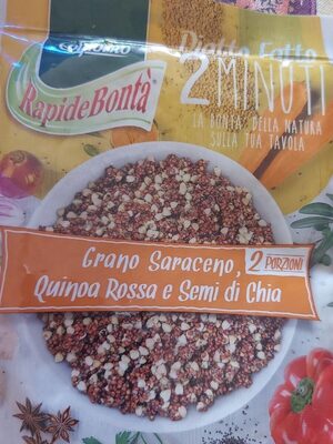 Rapide bontà front packaging