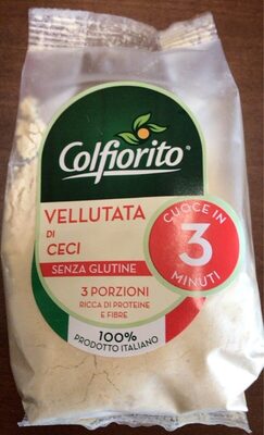 Colfiorito vellutata ceci front packaging