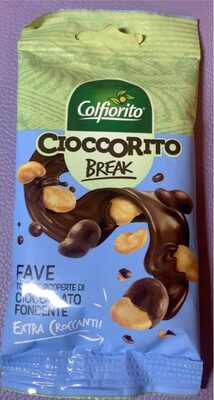 Cioccorito Break Fave tostate ricoperte di cioccolato fondente
