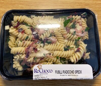 Fusilli radicchio speck