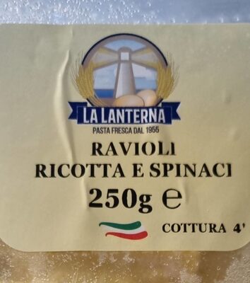Ravioli ricotta e spinaci