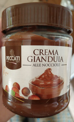 Crema gianduia alle nocciole front packaging