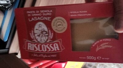 Lasagne front packaging