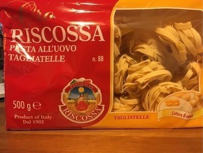 Riscossa Tagliatelle All'uovo