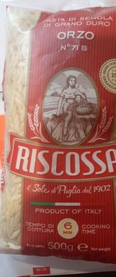 Pate semoule ble dure