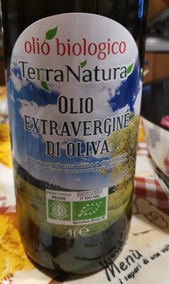 Olio extravergine di oliva front packaging