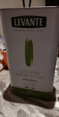 Olio vergin olive organic front packaging