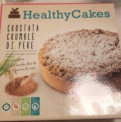 crostata crumble di pere front packaging