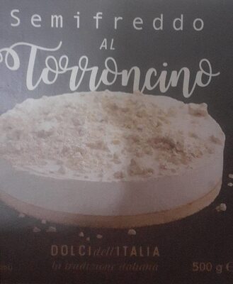 Semifreddo al torroncino