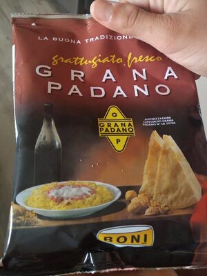 Grana Padano front packaging