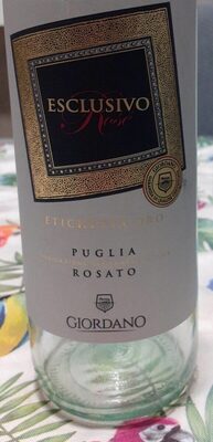 Vino rosè esclusivo front packaging