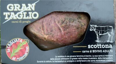 Tagliata di scottona al rosmarino